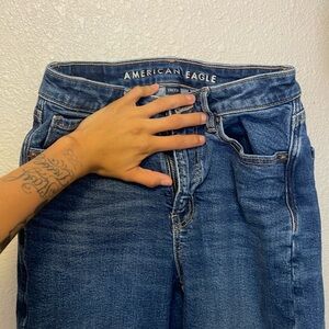 American Eagle mom jeans